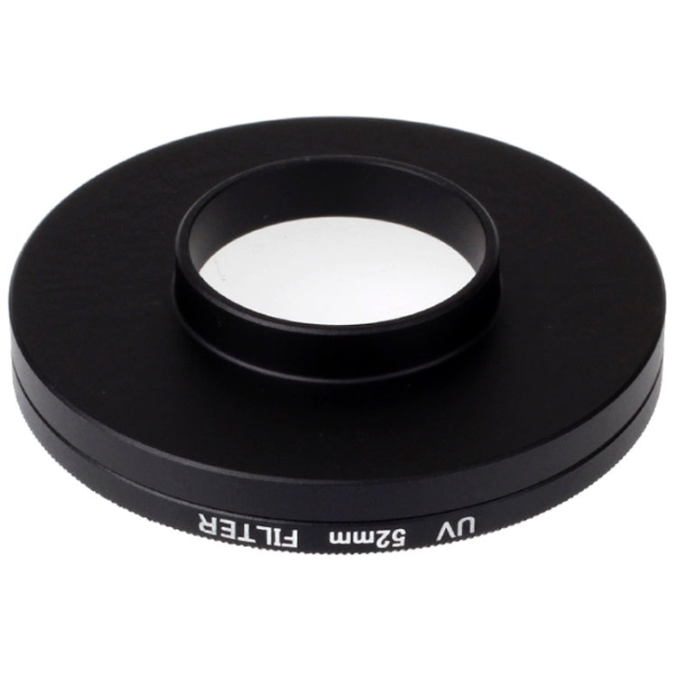 52mm UV Filter Lens Filter with Cap for Xiaomi Xiaoyi 4K+ / 4K, Xiaoyi Lite, Xiaoyi  Sport Camera - Lens Filter by PMC Jewellery | Online Shopping South Africa | PMC Jewellery | Buy Now Pay Later Mobicred