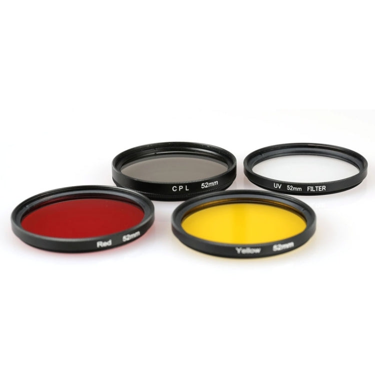 52mm Round Circle UV Lens Filter for GoPro HERO4 / 3+ - Lens Filter by PMC Jewellery | Online Shopping South Africa | PMC Jewellery | Buy Now Pay Later Mobicred