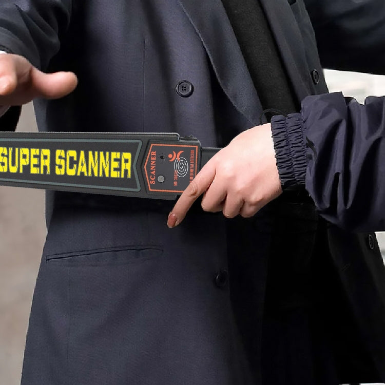 Super Scanner wand Metal Detector (MD-3003B1)(Black) - free shipping - PMC TechLife - Order now!