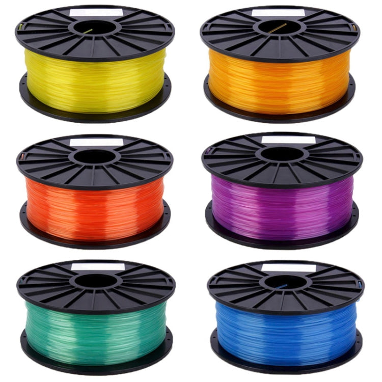 PLA 1.75 mm Transparent 3D Printer Filaments(Blue) - Consumables by PMC TechLife | Online Shopping South Africa | PMC TechLife | Buy Now Pay Later Mobicred