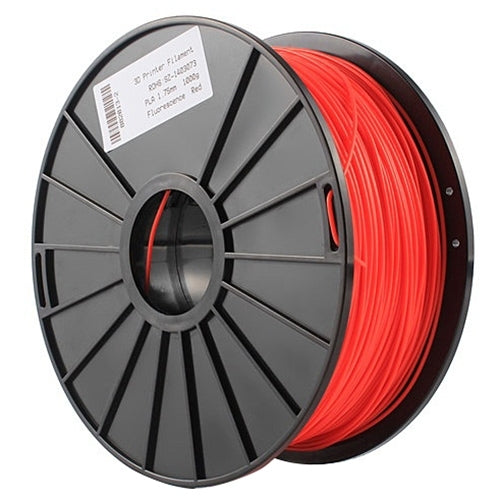ABS 3.0 mm Fluorescent 3D Printer Filaments, about 135m(Red) - free shipping - PMC TechLife - Order now!