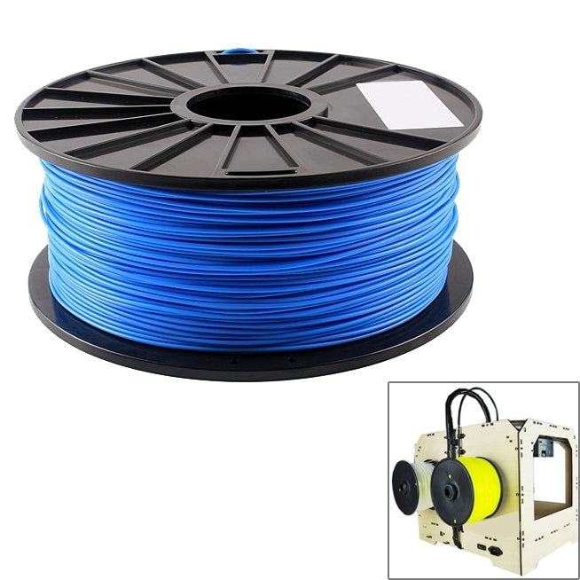PLA 1.75 mm Fluorescent 3D Printer Filaments, about 345m(Blue) - Consumables by PMC TechLife | Online Shopping South Africa | PMC TechLife | Buy Now Pay Later Mobicred
