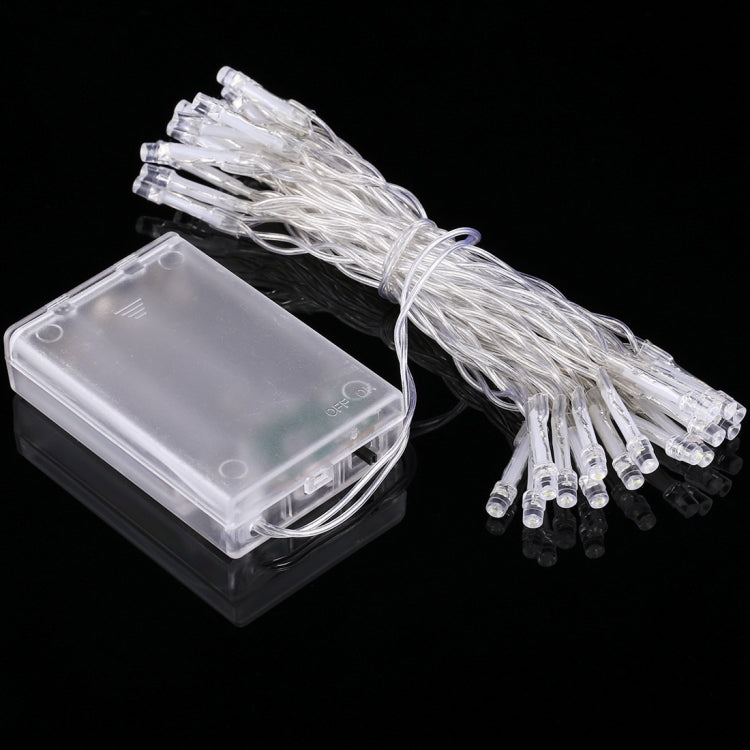 3m String Decoration Light, For Christmas Party, 30 LED,  2-Mode Flash, Battery Powered(Blue Light) - Holiday Lights by PMC TechLife | Online Shopping South Africa | PMC TechLife | Buy Now Pay Later Mobicred