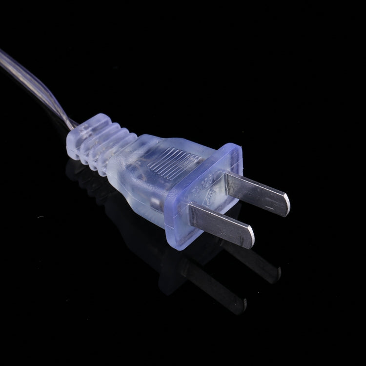 7m Icicle Pendants Decoration String Lights, 30-LED Multi-Colored Light  (AC 220V / EU Plug)(Transparent) - Holiday Lights by PMC TechLife | Online Shopping South Africa | PMC TechLife | Buy Now Pay Later Mobicred