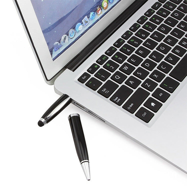 2 in 1 Pen Style USB Flash Disk, Black (32GB) - USB Flash Drives by PMC TechLife | Online Shopping South Africa | PMC TechLife | Buy Now Pay Later Mobicred
