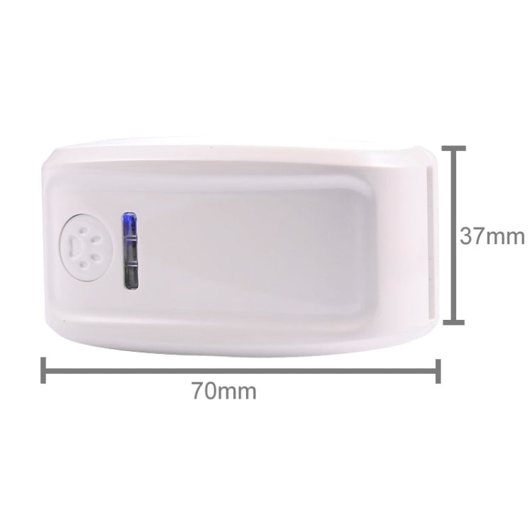 KH-909 Universal IPX6 Waterproof GPS Tracker for Pet / Kid / the Aged (White + Black) - Pet Tracker by PMC TechLife | Online Shopping South Africa | PMC TechLife | Buy Now Pay Later Mobicred