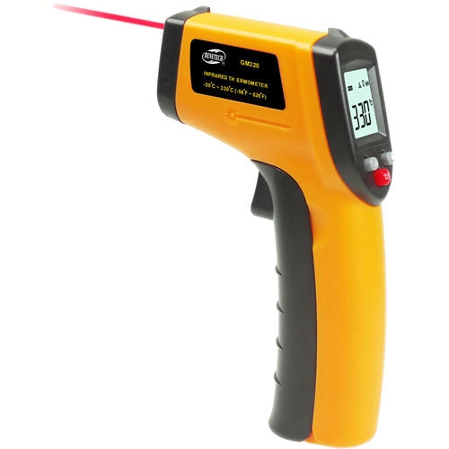 BENETECH GM320 Digital Infrared Thermometer Range: -50 - 400 Degree C - Digital Thermometer by BENETECH | Online Shopping South Africa | PMC Jewellery | Buy Now Pay Later Mobicred