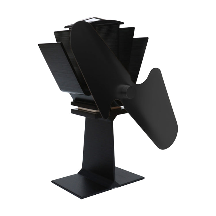 YL501 Eco-friendly Heat Powered Stove Fan for Wood / Gas / Pellet Stoves(Black) - Fireplace Fan by PMC Jewellery | Online Shopping South Africa | PMC Jewellery | Buy Now Pay Later Mobicred