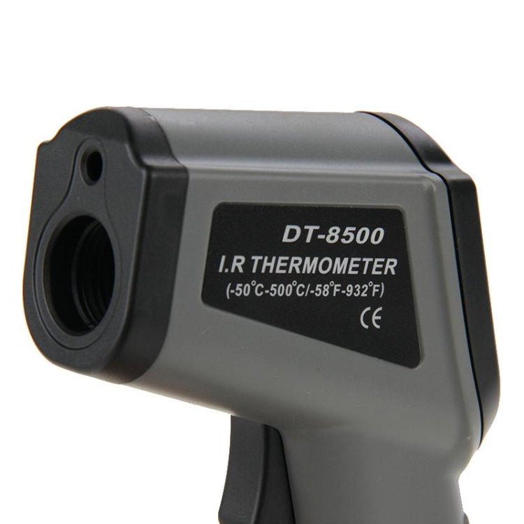 DT-8500 LCD Digital Infrared Thermometer, Temperature Range: -50-500 Celsius Degree(Grey) - Digital Thermometer by PMC TechLife | Online Shopping South Africa | PMC TechLife