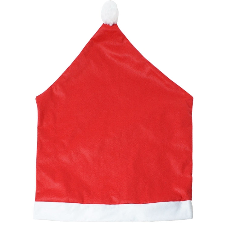 Red Hat Christmas Decoration Chair Cover, Size: 65cm x 50cm - Christmas Furniture Decoration by PMC TechLife | Online Shopping South Africa | PMC TechLife | Buy Now Pay Later Mobicred
