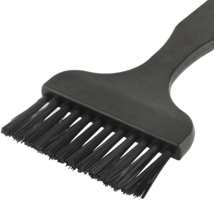Electronic Component 12 Beam Flat Handle Antistatic Cleaning Brush, Length: 17cm(Black) - free shipping - PMC TechLife - Order now!