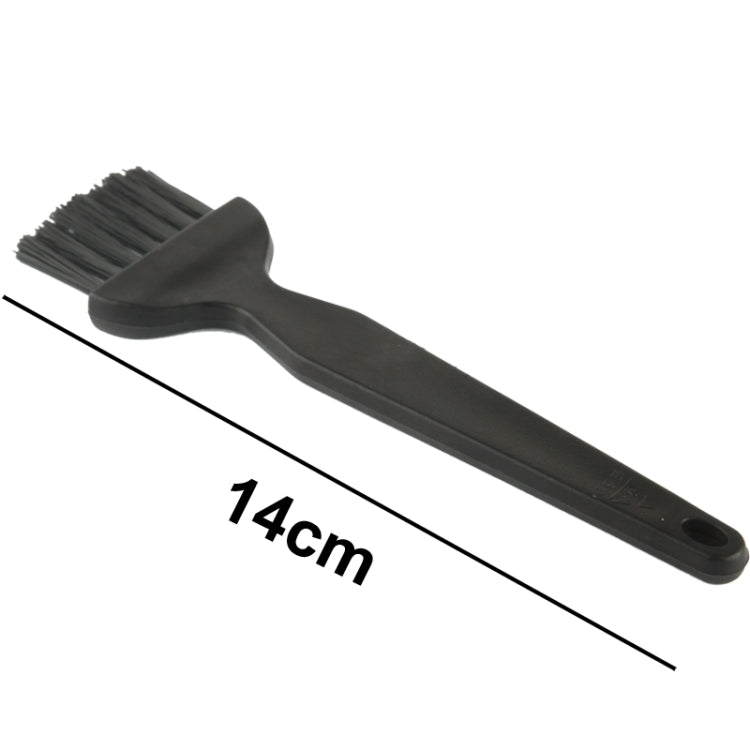Electronic Component 7 Beam Flat Handle Antistatic Cleaning Brush, Length: 14cm(Black) - free shipping - PMC TechLife - Order now!