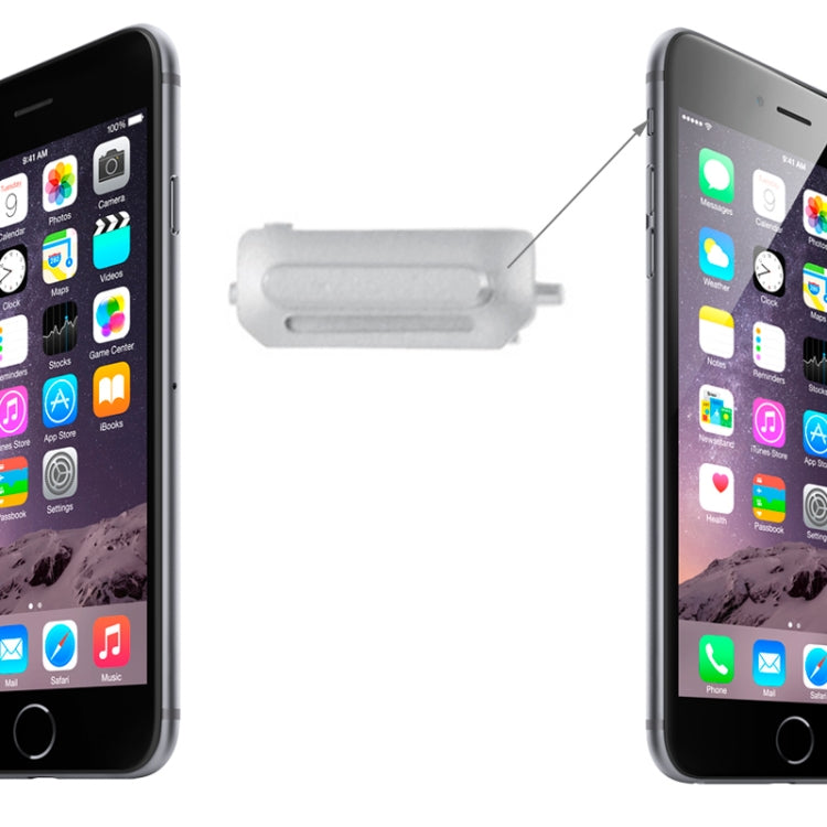 Original Mute Switch Vibrator Key for iPhone 6 & 6 Plus(Silver) - iPhone 6/6 Plus Parts by PMC TechLife | Online Shopping South Africa | PMC TechLife | Buy Now Pay Later Mobicred