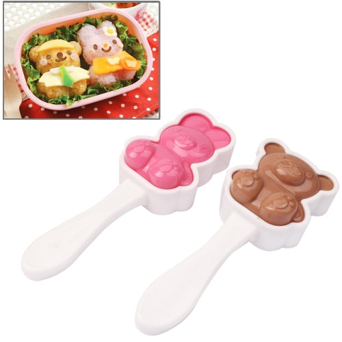 Cute Rabbit & Bear Style DIY Bento Meal Molds Set - Food Molds by PMC Jewellery | Online Shopping South Africa | PMC Jewellery | Buy Now Pay Later Mobicred