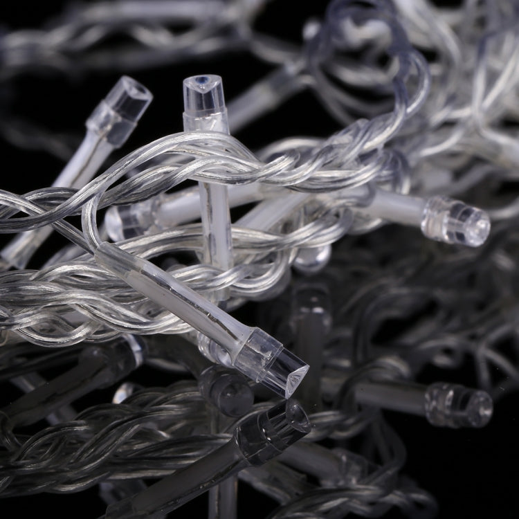 Waterproof  String Light, Length: 10m, 100 LED, Flashing / Fading / Chasing Effect, with Controller, AC 220V, EU Plug(Purple Light) - Holiday Lights by PMC TechLife | Online Shopping South Africa | PMC TechLife | Buy Now Pay Later Mobicred