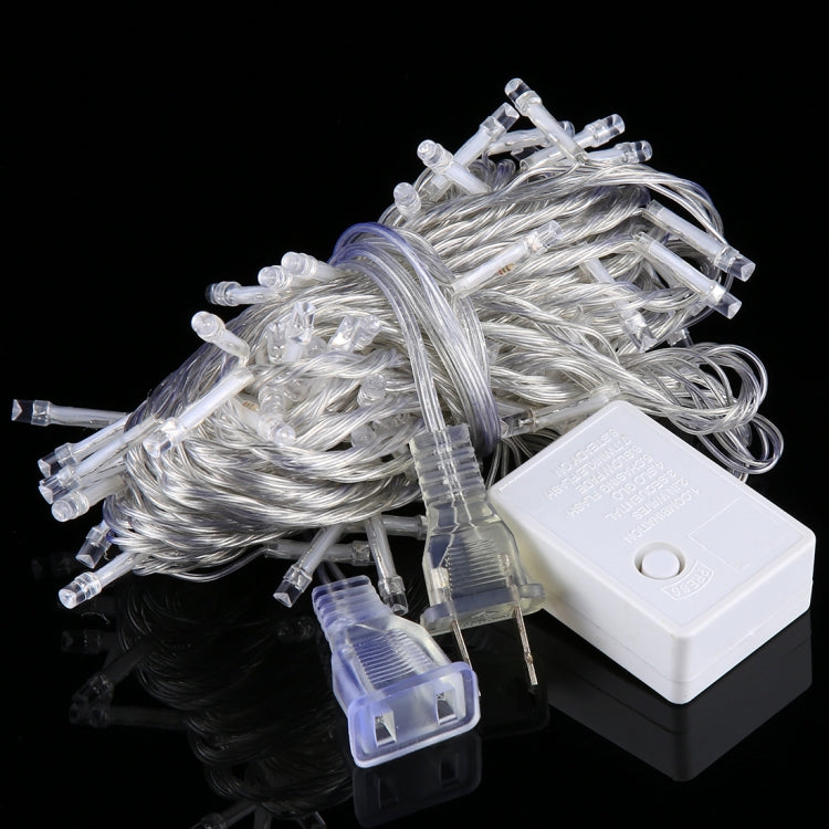 10m LED String Decoration Light, 100 LEDs with End Joint & 8 Display Modes Controller for Christmas Party, AC 110V, US Plug - Holiday Lights by PMC TechLife | Online Shopping South Africa | PMC TechLife | Buy Now Pay Later Mobicred
