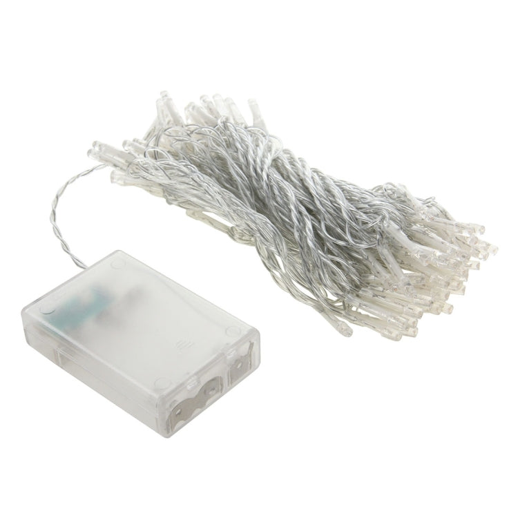 10m String Decoration Light, For Christmas Party,  80 LED, White Light, Battery Powered - Holiday Lights by PMC TechLife | Online Shopping South Africa | PMC TechLife | Buy Now Pay Later Mobicred