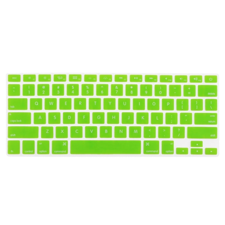 ENKAY for MacBook Air 13.3 inch (US Version) 4 in 1 Frosted Hard Shell Plastic Protective Case with Screen Protector & Keyboard Guard & Anti-dust Plugs(Green) - MacBook Air Cases by ENKAY | Online Shopping South Africa | PMC Jewellery | Buy Now Pay Later Mobicred