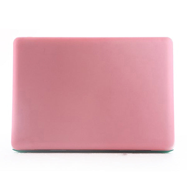 ENKAY for MacBook Pro 15.4 inch (US Version) / A1286 4 in 1 Frosted Hard Shell Plastic Protective Case with Screen Protector & Keyboard Guard & Anti-dust Plugs(Pink) - MacBook Pro Cases by ENKAY | Online Shopping South Africa | PMC Jewellery | Buy Now Pay Later Mobicred