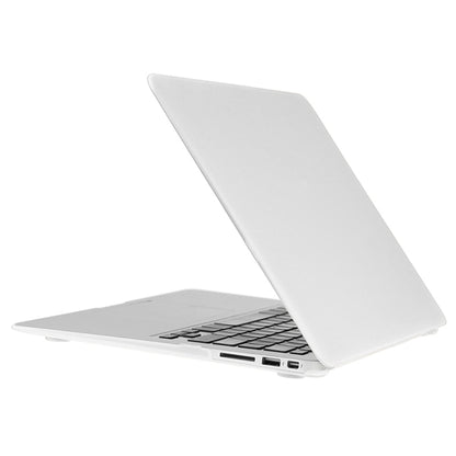 ENKAY for Macbook Air 13.3 inch (US Version) / A1369 / A1466 Hat-Prince 3 in 1 Frosted Hard Shell Plastic Protective Case with Keyboard Guard & Port Dust Plug(White) - MacBook Air Cases by ENKAY | Online Shopping South Africa | PMC Jewellery | Buy Now Pay Later Mobicred