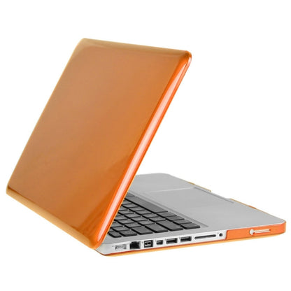 ENKAY for Macbook Pro 13.3 inch (US Version) / A1278 Hat-Prince 3 in 1 Crystal Hard Shell Plastic Protective Case with Keyboard Guard & Port Dust Plug(Orange) - MacBook Pro Cases by ENKAY | Online Shopping South Africa | PMC Jewellery | Buy Now Pay Later Mobicred