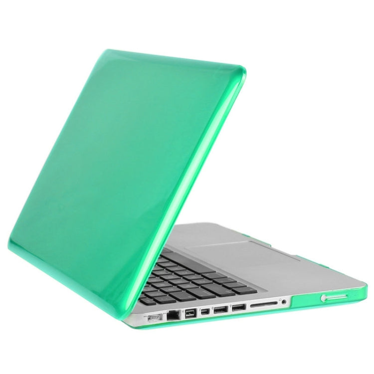 ENKAY for Macbook Pro 13.3 inch (US Version) / A1278 Hat-Prince 3 in 1 Crystal Hard Shell Plastic Protective Case with Keyboard Guard & Port Dust Plug(Green) - MacBook Pro Cases by ENKAY | Online Shopping South Africa | PMC Jewellery | Buy Now Pay Later Mobicred