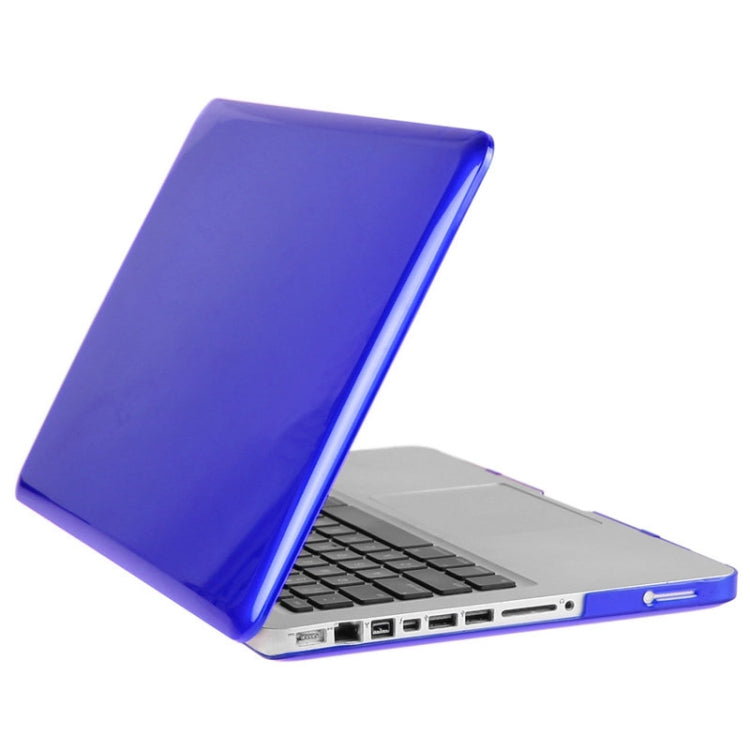 ENKAY for Macbook Pro 15.4 inch (US Version) / A1286 Hat-Prince 3 in 1 Crystal Hard Shell Plastic Protective Case with Keyboard Guard & Port Dust Plug(Dark Blue) - MacBook Pro Cases by ENKAY | Online Shopping South Africa | PMC Jewellery | Buy Now Pay Later Mobicred