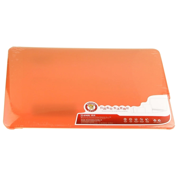 ENKAY for Macbook Pro 13.3 inch (US Version) / A1278 Hat-Prince 3 in 1 Frosted Hard Shell Plastic Protective Case with Keyboard Guard & Port Dust Plug(Orange) - MacBook Pro Cases by ENKAY | Online Shopping South Africa | PMC Jewellery | Buy Now Pay Later Mobicred