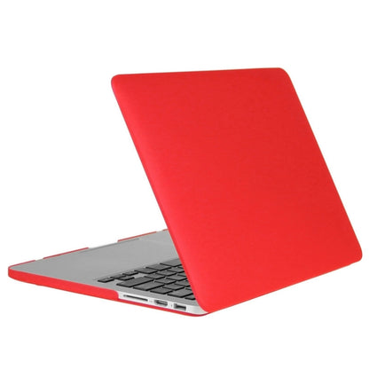 ENKAY for Macbook Pro Retina 13.3 inch (US Version) / A1425 / A1502 Hat-Prince 3 in 1 Frosted Hard Shell Plastic Protective Case with Keyboard Guard & Port Dust Plug(Red) - MacBook Pro Cases by ENKAY | Online Shopping South Africa | PMC Jewellery | Buy Now Pay Later Mobicred