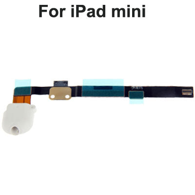 OEM Version Audio Jack Ribbon Flex Cable for iPad mini 1 / 2 / 3 (White) - free shipping - PMc TechLife - Order now!