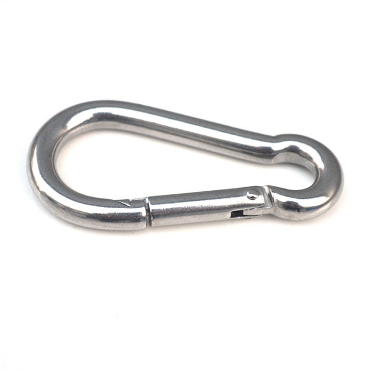 M6 Stainless Steel Carabiner Spring Hook Multi-tool Mountaineering Buckle Lock Camping Hook Rope, Inner Diameter: 5.8mm - Hooks by PMC TechLife | Online Shopping South Africa | PMC TechLife | Buy Now Pay Later Mobicred