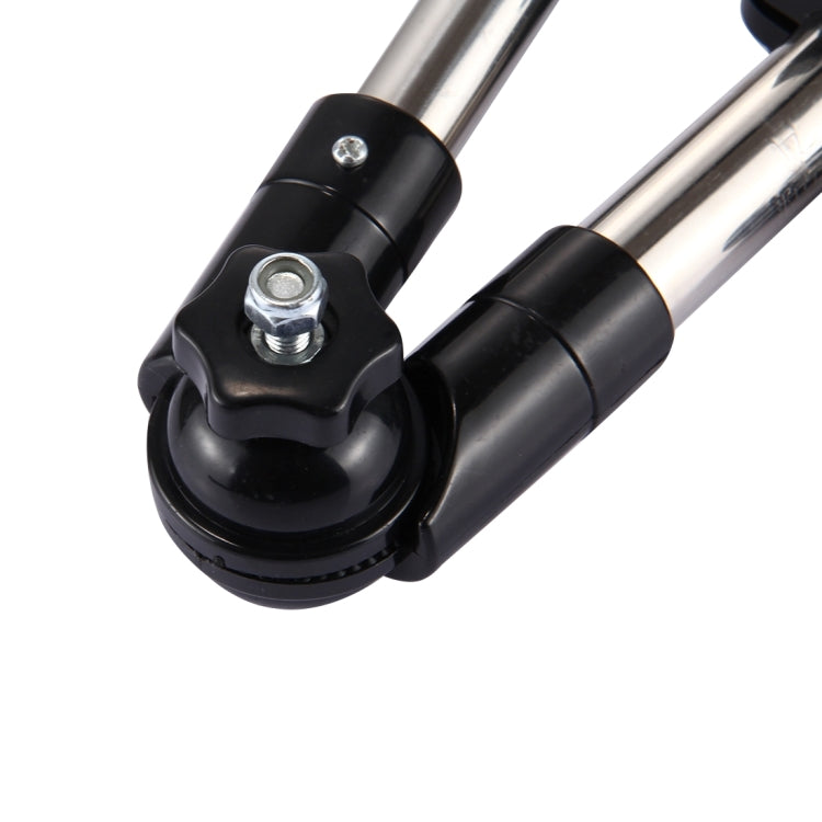 Universal Foldable Adjustable Stainless Steel Cycling Umbrella Bracket Holder Angle Adjustable Mount Stand for Bike Motorcycle(Black) - Holders by PMC Jewellery | Online Shopping South Africa | PMC Jewellery