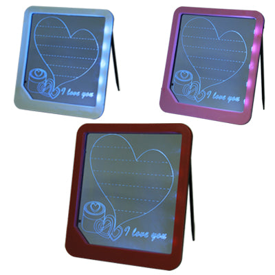 Writing Sign Display Light LED Message Board, Size: 225x200x22 mm (Random Color Delivery) - Message Boards by PMC TechLife | Online Shopping South Africa | PMC TechLife | Buy Now Pay Later Mobicred