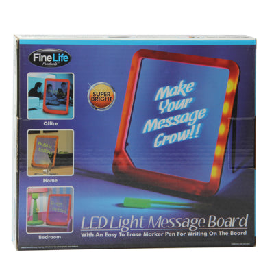 Writing Sign Display Light LED Message Board, Size: 225x200x22 mm (Random Color Delivery) - Message Boards by PMC TechLife | Online Shopping South Africa | PMC TechLife | Buy Now Pay Later Mobicred