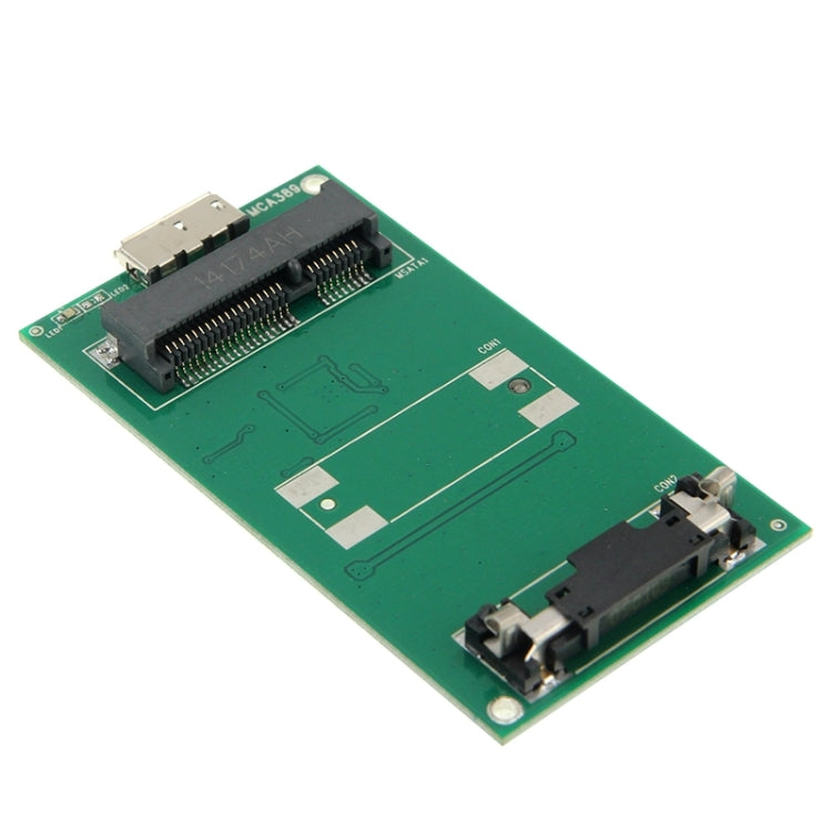 6gb/s mSATA Solid State Disk SSD to USB 3.0 Hard Disk Case(Gold) - HDD Enclosure by PMC Jewellery | Online Shopping South Africa | PMC Jewellery | Buy Now Pay Later Mobicred