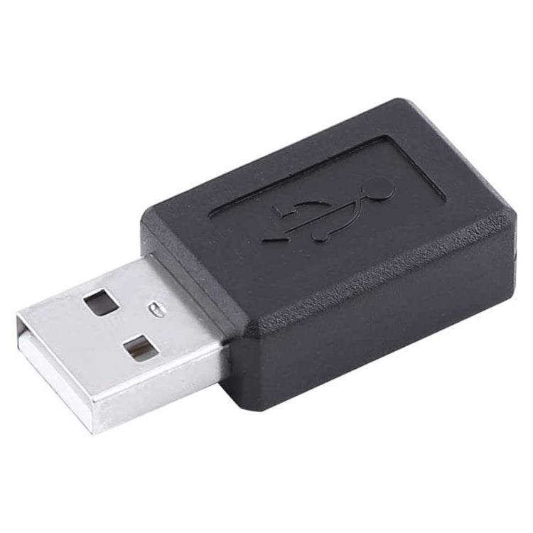 USB 2.0 AM to Micro USB Female Adapter(Black) - USB Adapter by PMC Jewellery | Online Shopping South Africa | PMC Jewellery | Buy Now Pay Later Mobicred