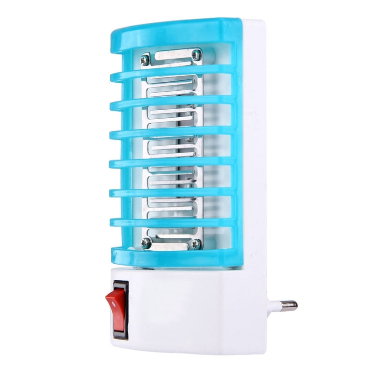 1W Efficient 4-LED Mosquito Killer Night Lamp, EU Plug, AC 220V(Blue) - Repellents by PMC TechLife | Online Shopping South Africa | PMC TechLife | Buy Now Pay Later Mobicred