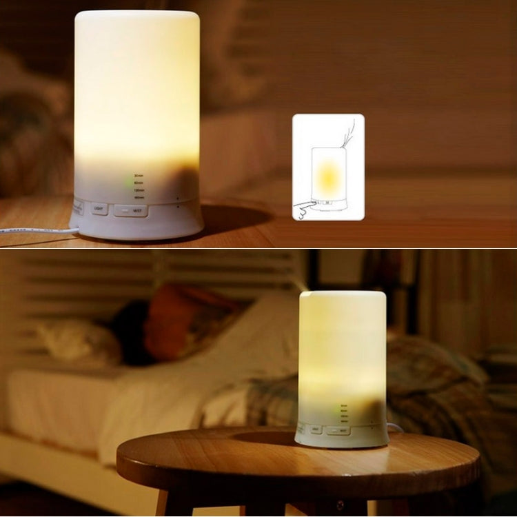 Mini USB Aroma Diffuser / Aroma humidifier with Warm White LED Lights(White) - Air Purifiers & Accessories by PMC TechLife | Online Shopping South Africa | PMC TechLife | Buy Now Pay Later Mobicred