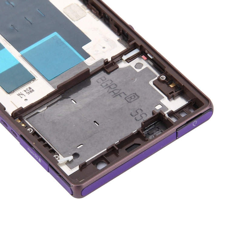 Original Middle Board for Sony L36H(Purple) - Frame Bezel Plate by PMC TechLife | Online Shopping South Africa | PMC TechLife | Buy Now Pay Later Mobicred