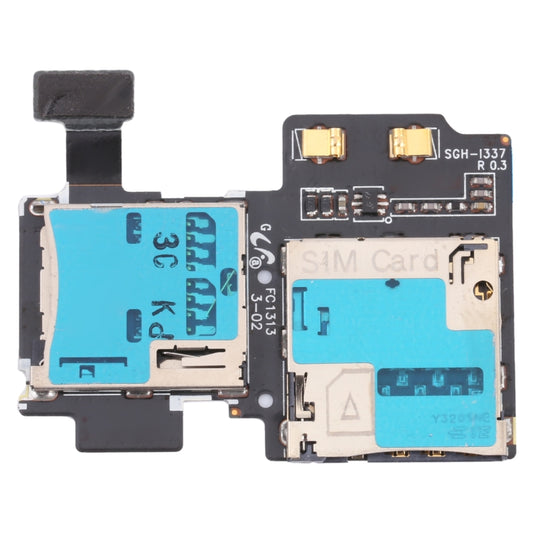 For Samsung Galaxy S IV / i9500 Original Card Flex Cable - Card Socket by PMC Jewellery | Online Shopping South Africa | PMC Jewellery | Buy Now Pay Later Mobicred