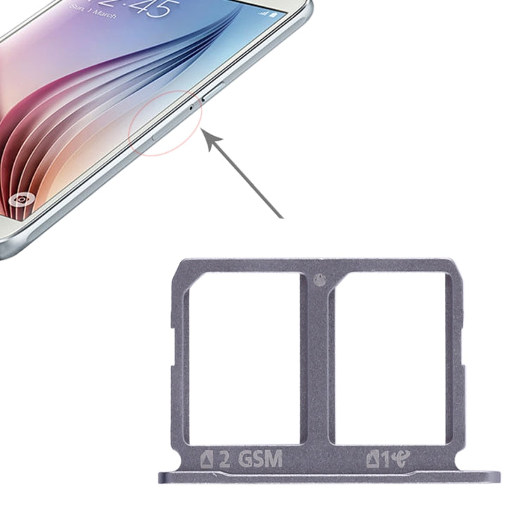 For Galaxy S6 2 SIM Card Tray (Grey) - free shipping - PMc TechLife - Order now!