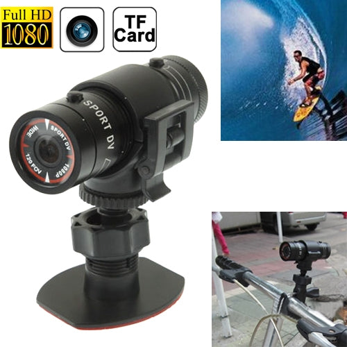 F9 Full HD 1080P Action Helmet Camera / Sports Camera / Bicycle Camera, Support TF Card, 120 Degree Wide Angle Lens - Other Camera by PMC Jewellery | Online Shopping South Africa | PMC Jewellery | Buy Now Pay Later Mobicred