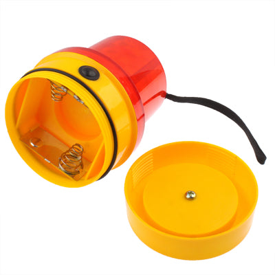 Flash Strobe Warning Light with Strong Magnetic Base (Yellow + Red) - Warning Lights by PMC Jewellery | Online Shopping South Africa | PMC Jewellery | Buy Now Pay Later Mobicred