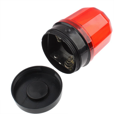6-LED Flash Strobe Warning Light for Auto Car with Strong Magnetic Base (Red + Black) - Warning Lights by PMC TechLife | Online Shopping South Africa | PMC TechLife | Buy Now Pay Later Mobicred