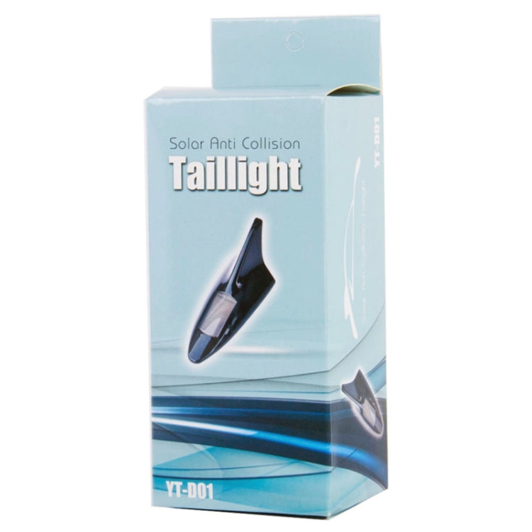 Solar Shark Fin High-positioned Alarm Light(Red) - Warning Lights by PMC TechLife | Online Shopping South Africa | PMC TechLife | Buy Now Pay Later Mobicred