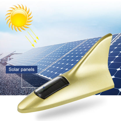 Solar Shark Fin High-positioned Alarm Light(Silver) - Warning Lights by PMC Jewellery | Online Shopping South Africa | PMC Jewellery | Buy Now Pay Later Mobicred