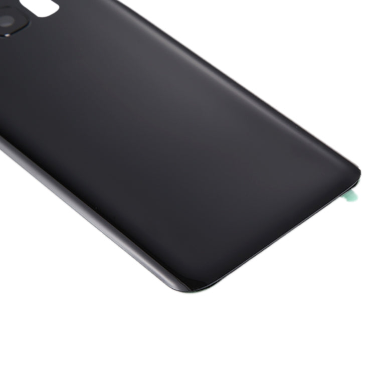 For Galaxy S8 / G950 Battery Back Cover with Camera Lens Cover & Adhesive (Black) - free shipping - PMc TechLife - Order now!