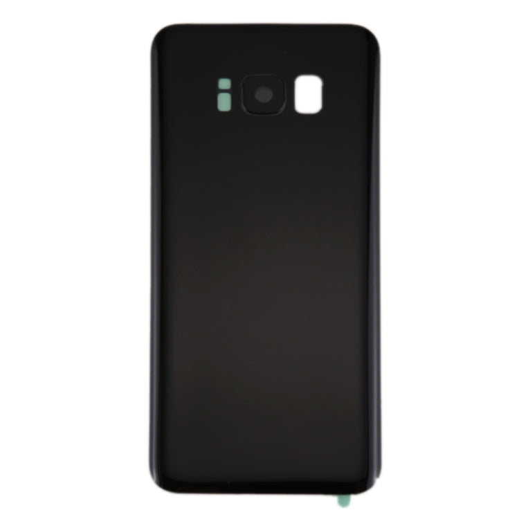 For Galaxy S8+ / G955 Battery Back Cover with Camera Lens Cover & Adhesive (Black) - free shipping - PMc TechLife - Order now!