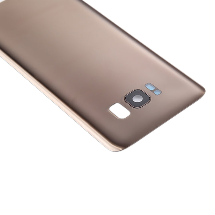 For Galaxy S8+ / G955 Battery Back Cover with Camera Lens Cover & Adhesive (Gold) - free shipping - PMc TechLife - Order now!