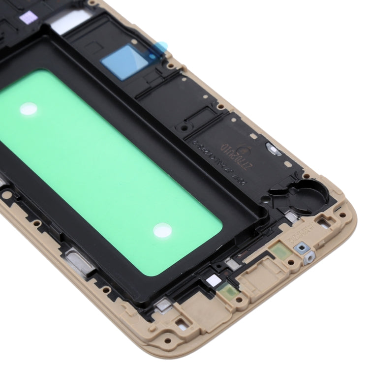 For Galaxy J730  Front Housing LCD Frame Bezel Plate(Gold) - free shipping - PMc TechLife - Order now!
